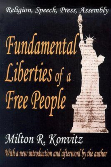 Book cover of: Fundamental Liberties of a Free People. By: Milton Konvitz