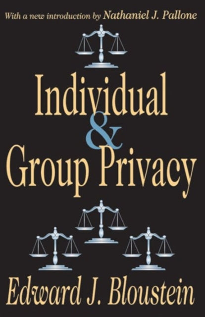 Book cover of: Individual and Group Privacy