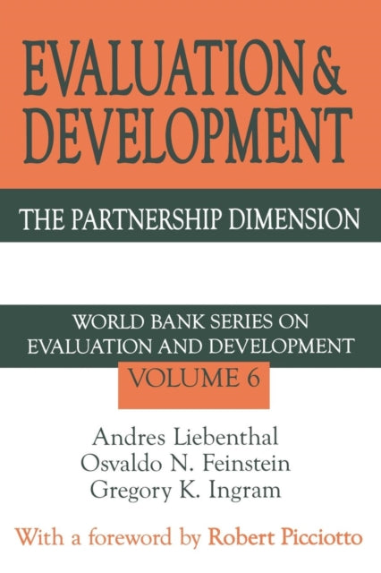 Book cover of: Evaluation and Development. By: Gregory Ingram