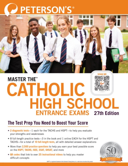 Book cover of: Master the Catholic High School Entrance Exams. By: Peterson's