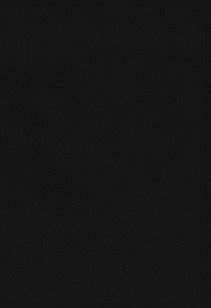 NKJV Study Bible, Premium Bonded Leather, Black, Thumb Indexed, Comfort Print