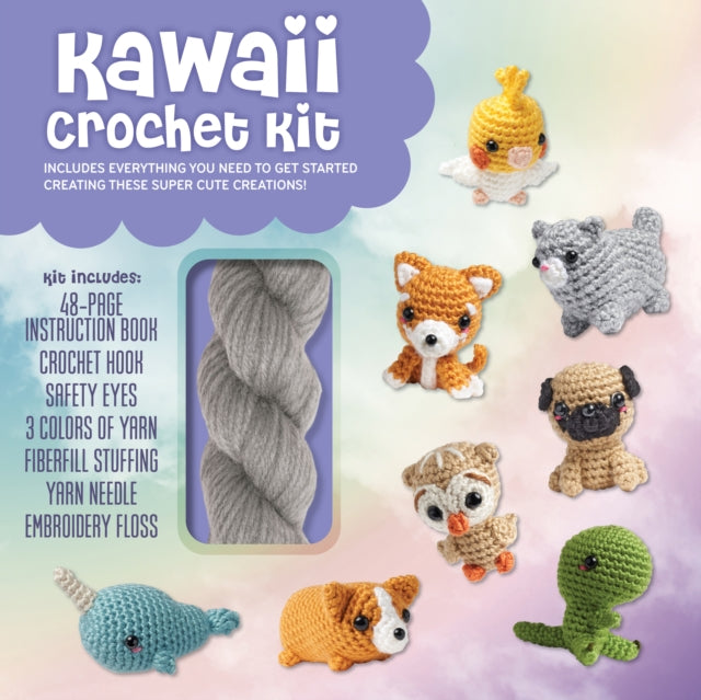 Book cover of: Kawaii Crochet Kit