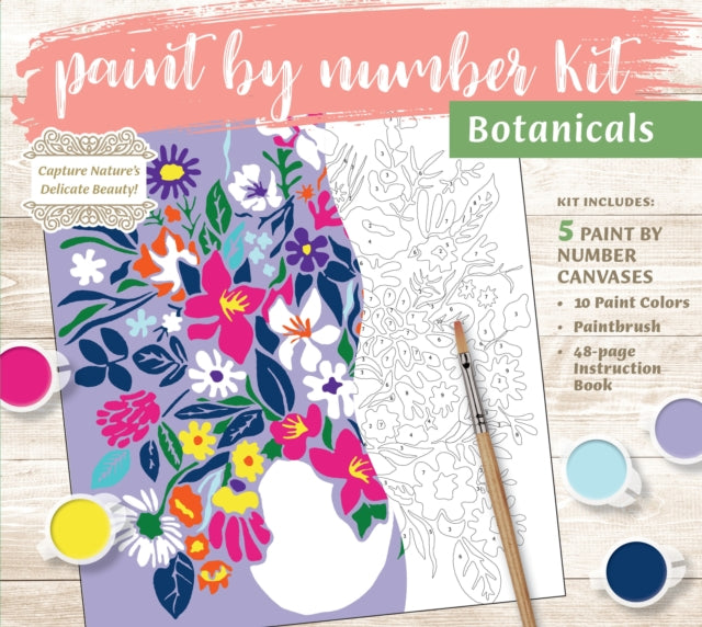 Paint by Number Kit: Botanicals
