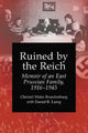 Book cover of: Ruined by the Reich. By: Christel Weiss Brandenburg