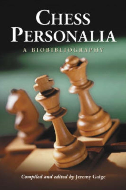 Book cover of: Chess Personalia