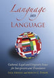 Book cover of: Language into Language. By: Saúl Sibirsky