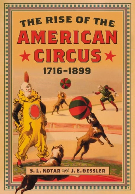 Book cover of: Rise of the American Circus, 1716-1899. By: S. L. Kotar
