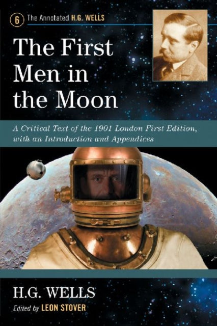 Book cover of: First Men in the Moon. By: H. G. Wells