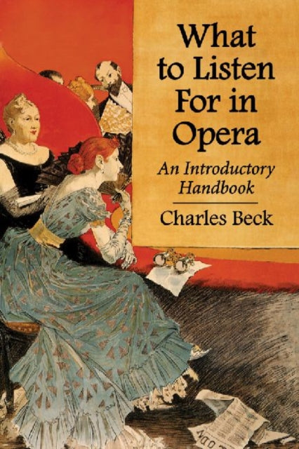 Book cover of: What to Listen For in Opera. By: Charles R. Beck
