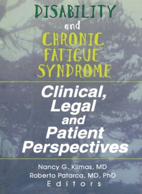 Book cover of: Disability and Chronic Fatigue Syndrome