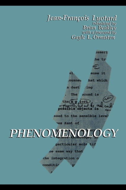 Book cover of: Phenomenology