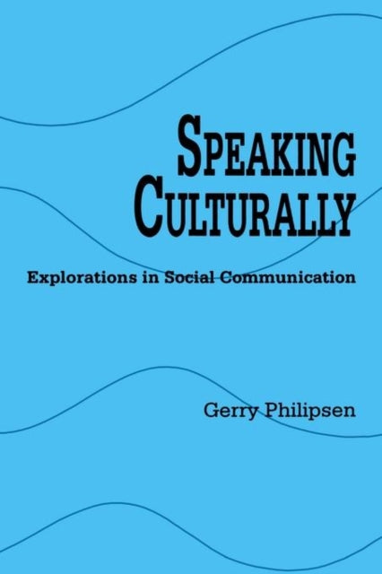 Book cover of: Speaking Culturally