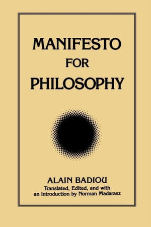 Manifesto for Philosophy