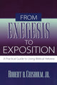 Book cover of: From Exegesis to Exposition – A Practical Guide to Using Biblical Hebrew. By: Robert B.Jr. Chisholm