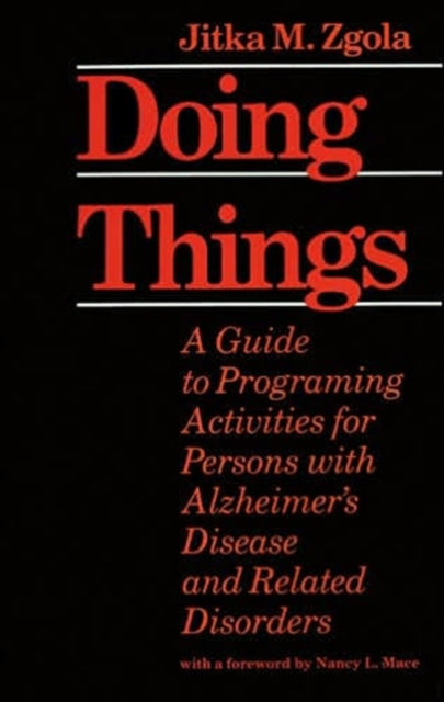 Book cover of: Doing Things