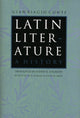 Book cover of: Latin Literature. By: Gian Biagio Conte