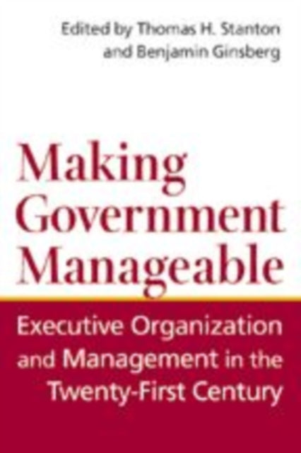 Book cover of: Making Government Manageable
