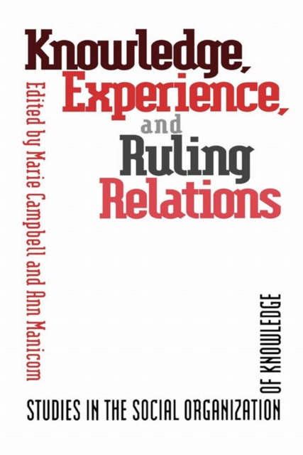 Book cover of: Knowledge, Experience, and Ruling