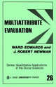 Book cover of: Multiattribute Evaluation