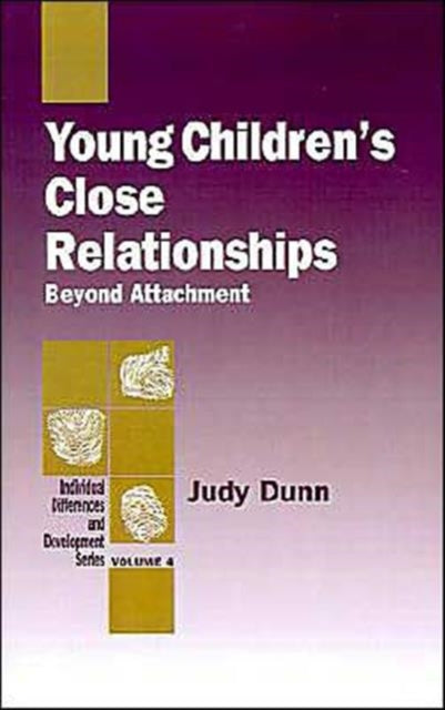 Book cover of: Young Children's Close Relationships