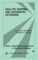 Book cover of: Analytic Mapping and Geographic Databases