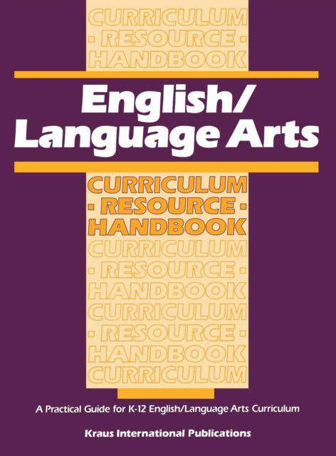 Book cover of: English/ Language Arts Curriculum Resource Handbook. By: n/a In-House Staff