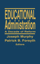 Book cover of: Educational Administration. By: Joseph F. Murphy