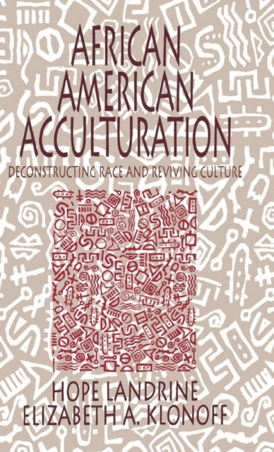 Book cover of: African American Acculturation
