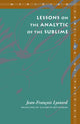 Book cover of: Lessons on the Analytic of the Sublime