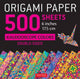 Book cover of: Origami Paper 500 sheets Kaleidoscope Patterns 6" (15 cm)