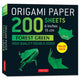 Book cover of: Origami Paper 200 sheets Forest Green 6"a