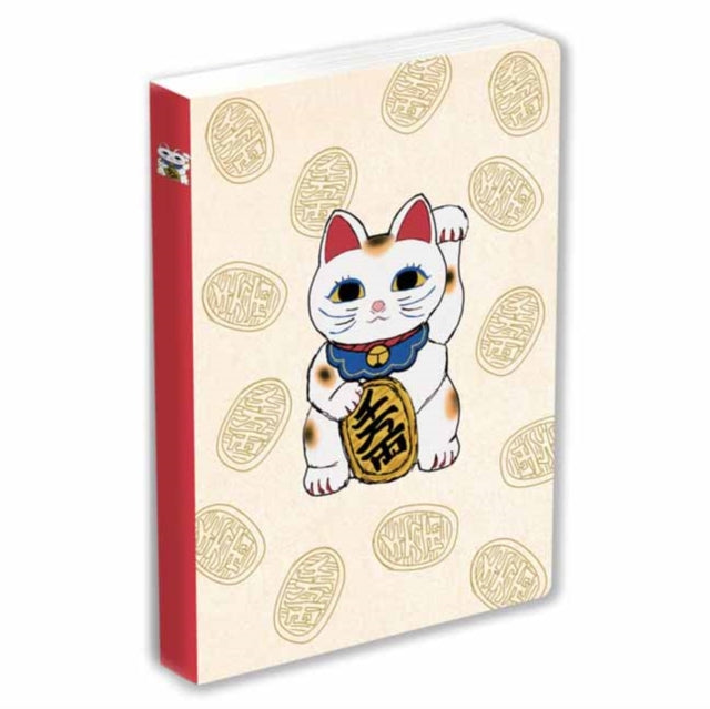 Journal Lucky Cat (Maneki Neko), Lined Paperback