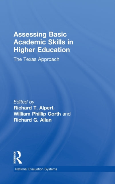 Book cover of: Assessing Basic Academic Skills in Higher Education