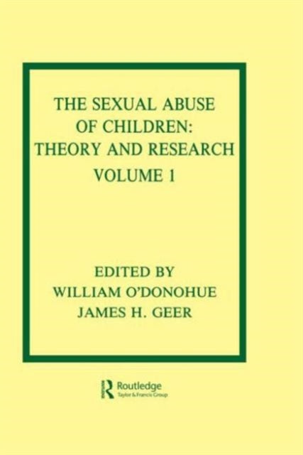 Book cover of: Sexual Abuse of Children