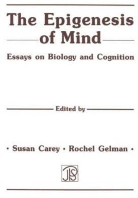 Book cover of: Epigenesis of Mind
