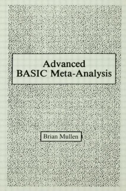 Advanced Basic Meta-analysis