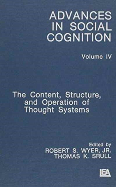 Book cover of: Content, Structure, and Operation of Thought Systems