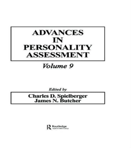 Book cover of: Advances in Personality Assessment