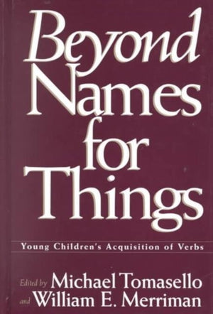 Beyond Names for Things