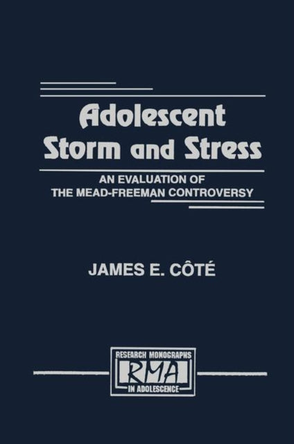 Book cover of: Adolescent Storm and Stress