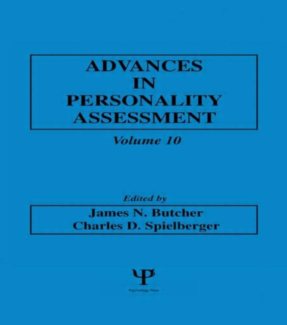 Book cover of: Advances in Personality Assessment