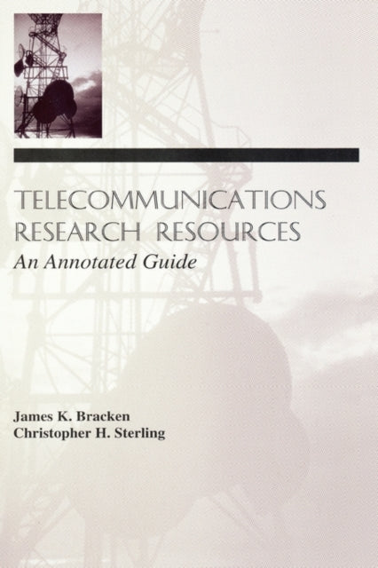 Book cover of: Telecommunications Research Resources