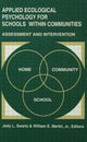 Book cover of: Applied Ecological Psychology for Schools Within Communities