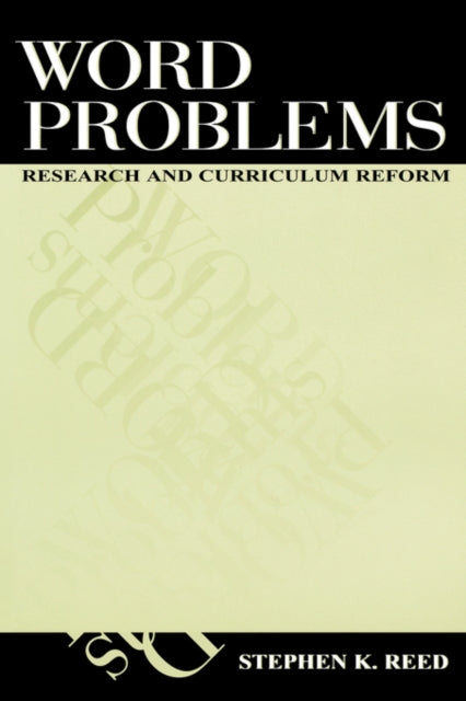 Book cover of: Word Problems. By: Stephen K. Reed