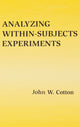 Book cover of: Analyzing Within-subjects Experiments