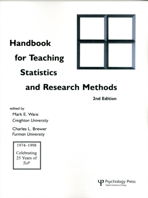 Handbook for Teaching Statistics and Research Methods