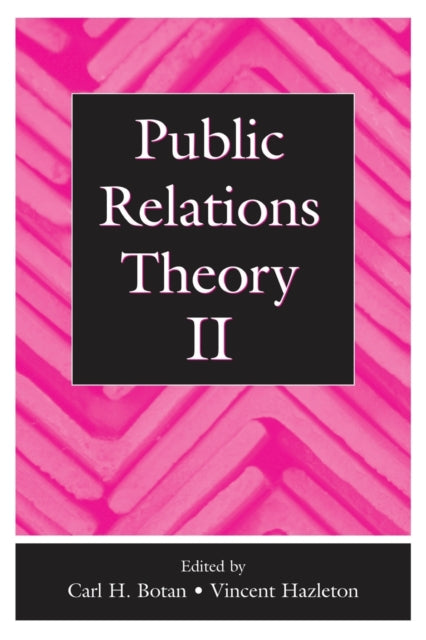 Book cover of: Public Relations Theory II