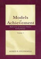 Book cover of: Models of Achievement. By: Agnes N. O'Connell
