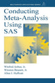 Book cover of: Conducting Meta-Analysis Using SAS. By: Jr., Winfred Arthur