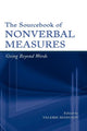 Book cover of: Sourcebook of Nonverbal Measures. By: Valerie Lynn Manusov